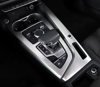 Passer til Audi 17 - 19 A4L / A5 / S4 gear panel skift trim ramme det centrale skift billede stick interiør ændring 20
