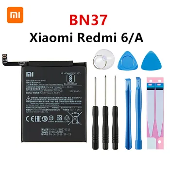XIAOMI Oprindelige BN37 3000mAh Batteri Til Xiaomi Hongmi Redmi 6 Redmi6 Redmi 6A BN37 Telefon Batterier +Værktøjer