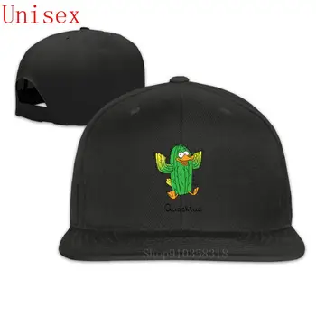 Quacktus - Duck Kaktus mode Custom Nyt Design på tværs af hestehale hat snapback hatte til mænd, kvinder solhat børn strå hat