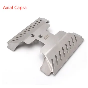 1/10 RC Rustfrit Stål Chassis Protector Plade for Aksial Capra 1.9 UTB RC Bil Opgradere Del