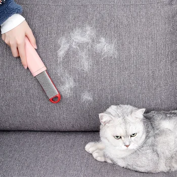 Klud Hår Børste Bærbare Anti-Statisk Uld Fnug Støv Støv Sticky Remover Rengøringsmiddel for Pet Pels Hår Sofa