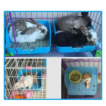 Hamster, Kat, Kanin Hjørne Toilet Kattebakker Ren Indendørs Pet Kuld Uddannelse Bakke For Små Dyr Kæledyr