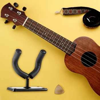 Folkemusik Guitar-Vægophæng Stå Ukulele Skærm Beslag Musikalske Bøjle Indehavere Krog Bas Sjovt Instrument Forsyninger