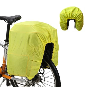 Cykel Taske Bruge Offentlig Regnslag Bagsædet Let Cykling Beskyttende Strækbar Let At Anvende Vandtæt Sammenklappelig Holdbar