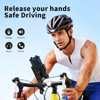 Drejelig Cykel Telefon Holder til Cykelstyr Beslag Universal Smartphone Stå Motorcykel MTB Mountain Road Cykel Tilbehør