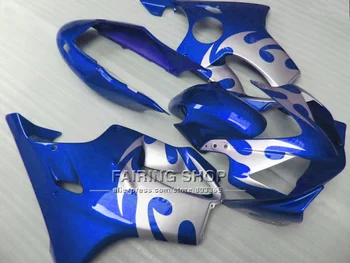 Dark blue silver kroppen reparere dele til HONDA CBR600F4I 2004 2005 2006 2007 stødfangere cbr600 f4i CBR600 f4i 04-07 fairing kit