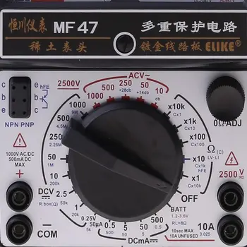 Mekaniske Pointer Type Multimeter til Måling AC DC Ohmmeter MF47/JO411 Tester Y5JA