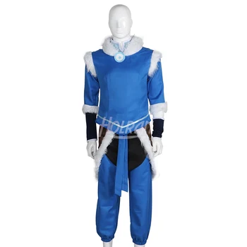 Hot Salg Avatar: Den Legenden om Korra Cosplay Kostume Cos toppe, bukser, forklæde, der Passer Korra Halloween party