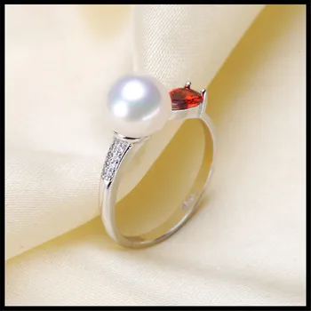 925 sølv fine smykker tilbehør engros diy håndlavede unikke semi mount ring indstillinger perle smykker at gøre for kvinder