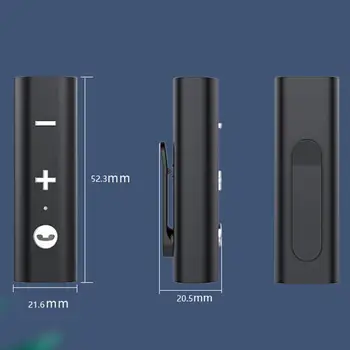 Bil Trådløse Bluetooth-5.0-Modtager til 3.5 mm Hovedtelefon Lyd Musik Adapter Bil Trådløse Bluetooth-5.0 Modtager Hovedtelefoner Audio