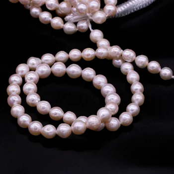 Barok Perle Perlebesat Høj Kvalitet Naturlige Ferskvands-Cirkulære Pearl Perler til smykkefremstilling Halskæde DIY Armbånd 15x18mm
