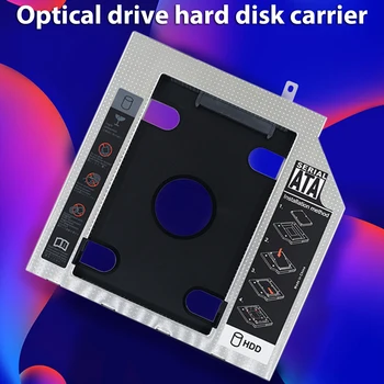 Ny Bærbar HDD Tilfælde Caddie 12,7 mm/9,5 mm SATA 3.0 HD SSD Harddisk HDD Tilfælde/Boks/Kabinet Til Bærbar computer, CD-ROM