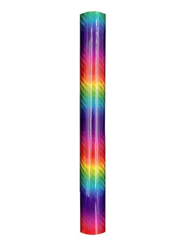 30x100cm Rainbow selvklæbende Vinyl Roll Vinyl Cup Mærkat Bil Mærkat vinduesskilte Ferie Lykønskningskort DIY Bogstaver
