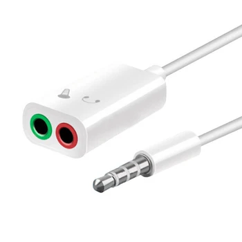 Universal 3,5 mm Hovedtelefon Hovedtelefon M 1 til 2 Dobbelte For Audio Splitter Kabel-Adapter Jack Hot Salg 1pc