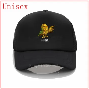 C3p-owl owl hatte til kvinder baseball bucket hat cap os-polo hip hop hatte til mænd donald trump hat, black hat baseball bucket hat