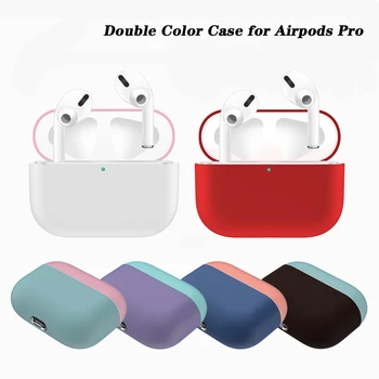 Silikone Tilfældet for Airpods Pro Wireless Øretelefon Sag for Luft bælg Pro Bluetooth Headset etui til Apple AirPods Pro 3