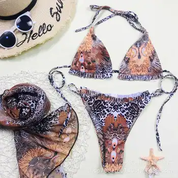 Kvinder Med Høj Talje Badedragt Sexet Badetøj Kvindelige Brasilianske Biquini Bikini Sæt Badetøj Badende