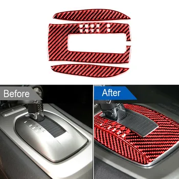 3x Gear Shift Panel Dækker Epoxy For Chevrolet Camaro 2010-15 Røde Klistermærker Trim
