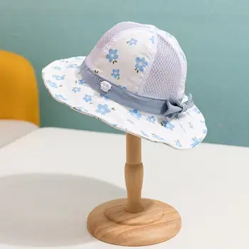 2021 Bomuld mode joker blomster print Bucket Hat Fiskeren Hat til udendørs rejse hat Solen Cap Hatte til børn, dreng og pige 105