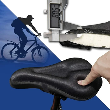 Cyklen Sæde Pude, Komfortable og Cykel Sæde Pad Cover til Spinning-Cykler, Motion sædebetræk med Vandtæt Cover