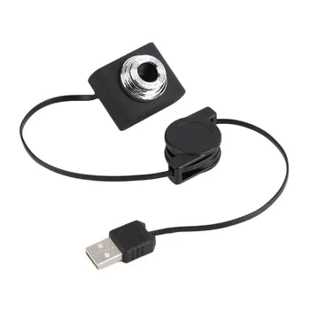 USB-30M Mega Pixel Webcam Digital Video Kamera, Web Cam Til Bærbare PC, Notebook Computer Clip-on Kamera Sort