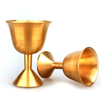 Ren kobber Cup Buddhistiske artikler Pokal til Gud for rigdom med en lav pris i høj kvalitet