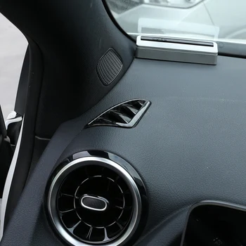 Bil Carbon Fiber ABS Central Kontrol Dashboard-Side luftudtag Trim til Mercedes Benz GLA Klasse H247 2020-2021
