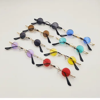 2021 Nye Mode Runde Solbriller Kvinder Mænd Trendy Stel af Metal Unisex solbriller Klassiske Brand Design Briller UV400