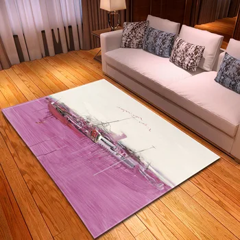 Nordisk 3D-print Tæpper Stue Dyrs Tæppe Soveværelse ved siden af sofa bord-Gulvtæppe dørmåtte Abstract olie maleri Måtter spille område tæpper