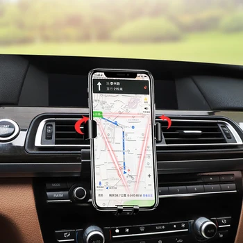 Mobiltelefon Holder Til Volkswagen Magotan SANTANA Viloran Air Vent Mount Beslag GPS Telefonen Holder Klip Stå i Bil