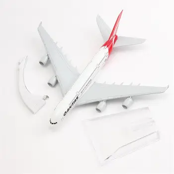 Hot Airlines Fly Model Airbus 380 Airways 16cm Legeret Metal Fly Model W Stå Fly M6-039 Model Fly