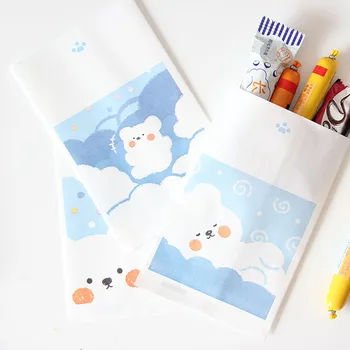 Mini Papirpose Dekorative Rekvisitter Snack, Slik, Mad, Smykker Pakke opbevaringspose Tegnefilm Søde Cloud Bære Poser til Emballage