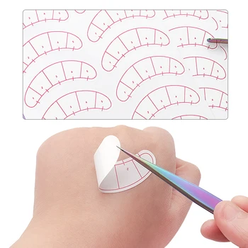 70pairs/pakke Papir Lapper 3D Øjenvipper Under Øjet Puder Lash Eyelash Extension Praksis Eye Tips Mærkat Wraps Makeup-Værktøjer