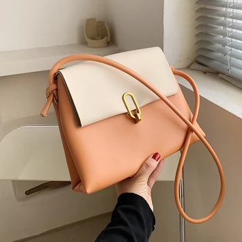 Niche Design High-end-Farve-kontrasterende Håndtasker 2021 Nye Mode Messenger Taske Hot-salg-Pladsen Bag Bredde: 25cm