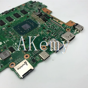 Akemy TP203NA For Asus VivoBook Flip 12 TP203NA TP203NAH Laotop Bundkort TP203NA Bundkort W/ N4200U 4 GB RAM, SSD 64G