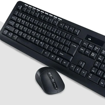 Trådløs Mus og Tastatur Sæt 2,4 GHz Multi-System, der understøtter et Kompatibelt Trådløst Tastatur og 1600 DPI Musen,til Bærbar PC