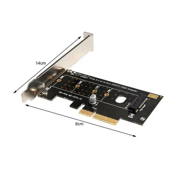 NVME M. 2 for at PCIE3.0X4 PCI-E Riser-Kort med Høj Hastighed Udvidelse PCI Express-Kort M Nøgle Interface NGFF SSD Converter Adapter