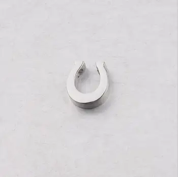 20pcs/Masse U-Formet Charms Bead 1,8 mm Hul Perler spejlpoleret Rustfrit Stål DIY Smykker Resultater 8.7*9.7 mm