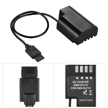 DCC12 Dummy Batteri Adapter Kabel til DJI Ronin S Gimbal Stabilisator til Panasonic DMC GH5 GH4 GH3 Kamera