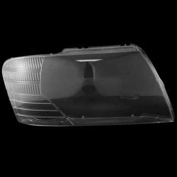 Til Mitsubishi Pajero V73 V75 2003-2011 bilforlygte Dække hoved lampe, Transparent Lampeskærm Shell Linse Glas