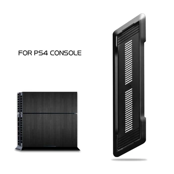 Elegant Industriel Design (Sorte, Lodrette Skridsikker Base Står For Sony Playstation 4 Mount Holder Til PS4-Konsol Tilbehør