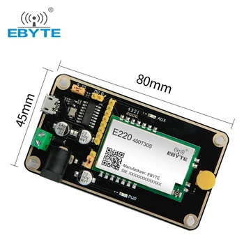 Lora LLCC68 433MHz 470MHz Test yrelsen Kit til E220-400T30S UART Trådløse Modul USB-Interface EBYTE E220-400TBH-01