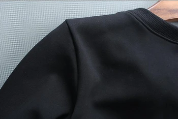 2020 vinter Varm Mænd, Fleece Hættetrøjer sort han Streetwear Tykkere Sweatshirts Casual Løs Hættetrøjer stor størrelse 4XL