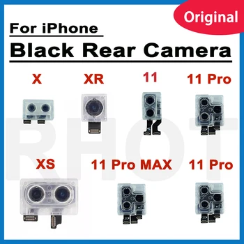 Originale bageste vigtigste bageste kamera Til iPhone X XS XS-XR ANTAL 11 11 Pro 11 Pro Max 12 12 Pro bageste vigtigste bageste kamera modul, der kan Udskiftes