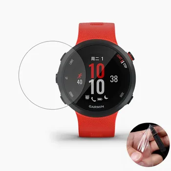 3pcs Soft Clear Protective Film Guard For Garmin Forerunner 45/45S FR45 Watch Smartwatch Full Screen Protector Cover (Not Glass)