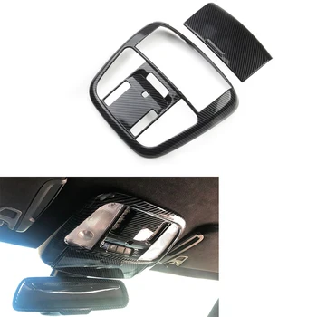 2stk Carbon Fiber Tag Læse Lampe Dække Trim-Kit til Dodge Charger 2016-2021