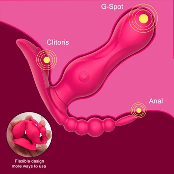 Trådløs Fjernbetjening Vibrator Sex Legetøj til Kvinder, Voksne Par, Anal G Spot Klitoris Stimulator Vibrerende Trusser Dildo