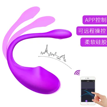 Bluetooth-Vibrator Sex Legetøj til Kvinder Trådløse APP Control Dildo Vibrator Æg GSpot Klitoris Stimulator Kvindelige Vibrator for Par
