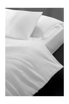 Ikaros Serien Hotel Ark 240x280 57 Ledning Hvid Bomuld Slangeløse