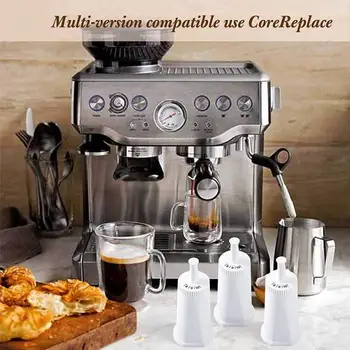 2stk Vand-sier Professionel Effektiv Plast Kaffemaskine Filtre til Barista Touch BES880 - Parti 1801/Oracle Touch